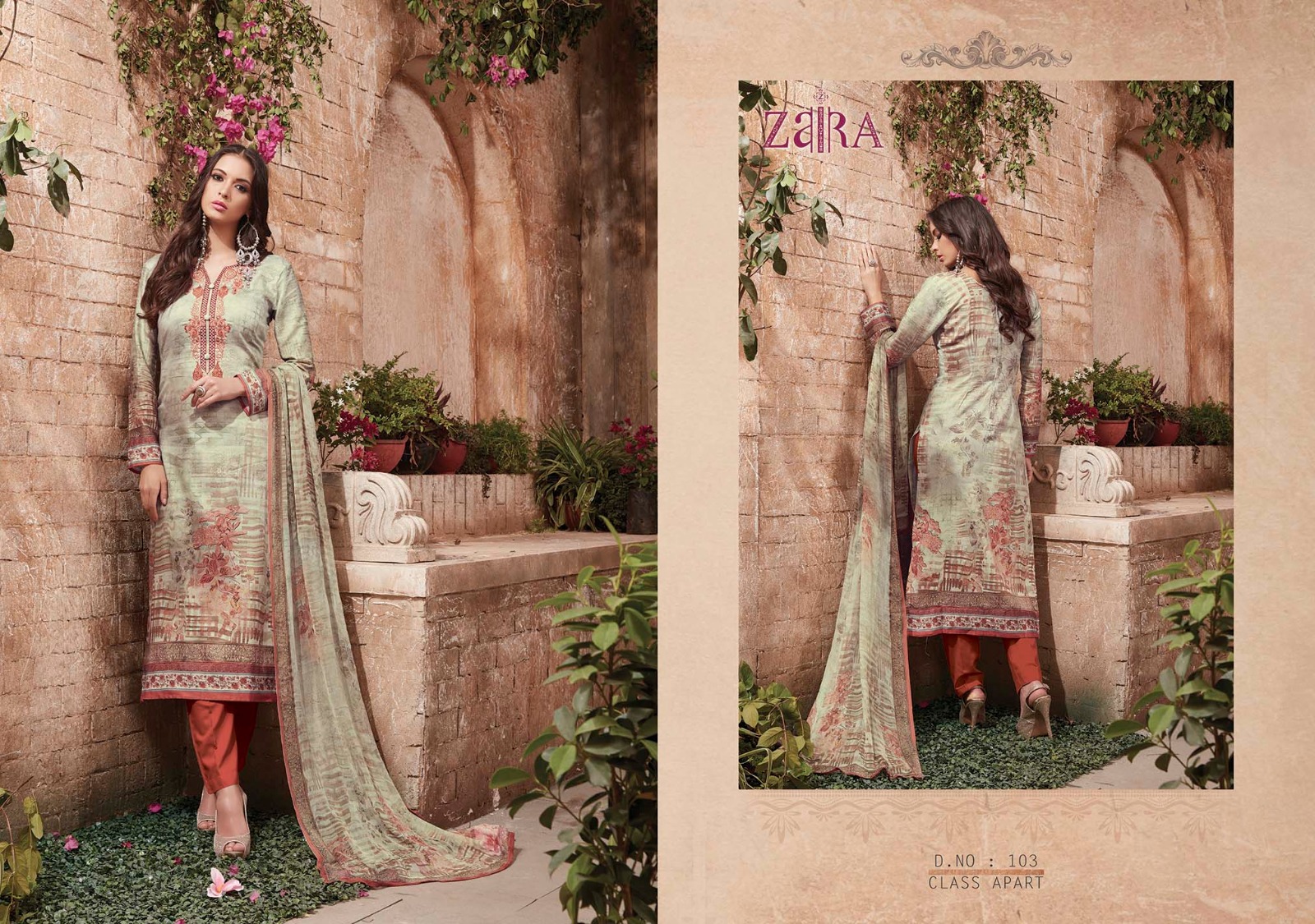 Aaria By Vivek Creation 101 To 112 Series Indian Ethnic Stylish Designer Digital Printed And Embroidered Casual Wear Lawn Satin Dresses At Wholesale Price