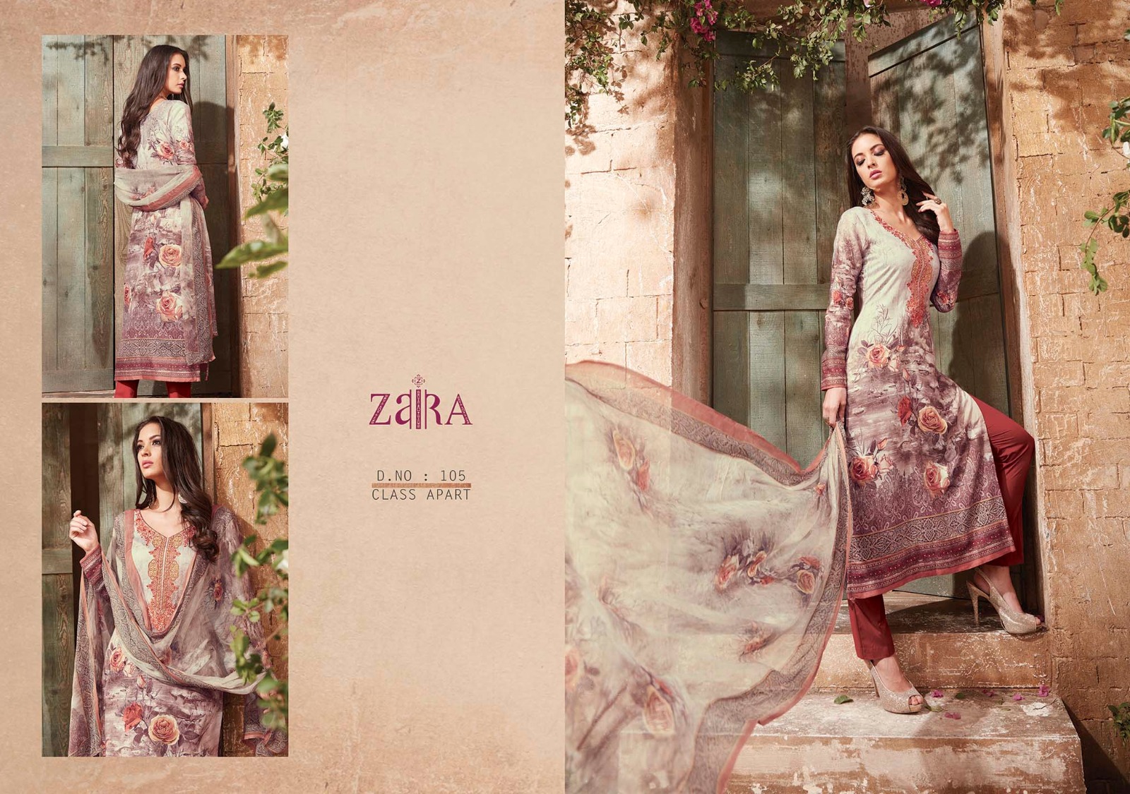 Aaria By Vivek Creation 101 To 112 Series Indian Ethnic Stylish Designer Digital Printed And Embroidered Casual Wear Lawn Satin Dresses At Wholesale Price