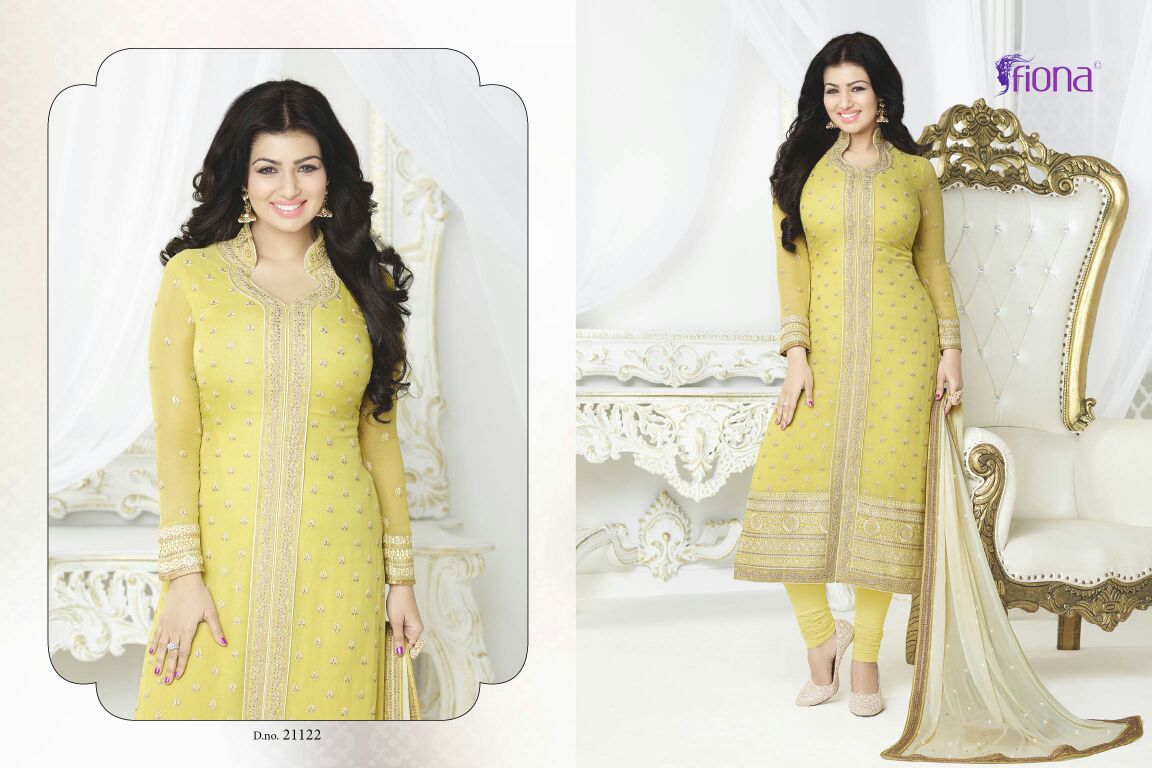 Aayesha Takia Vol-8 By Fiona 21111 To 21122 Series Bollywood Beautiful Stylish Designer Embroidered Party Wear Georgette Dresses At Wholesale Price