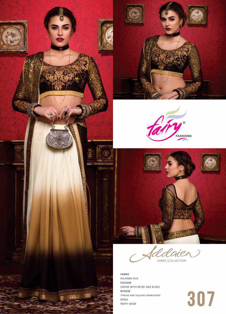 Addaien Hit Designs By Fairy Fashions Indian Traditional Beautiful Embroidered Stylish Colorful Fancy Party Wear Occasional Wear Traditional Wear Sarees At Wholesale Price