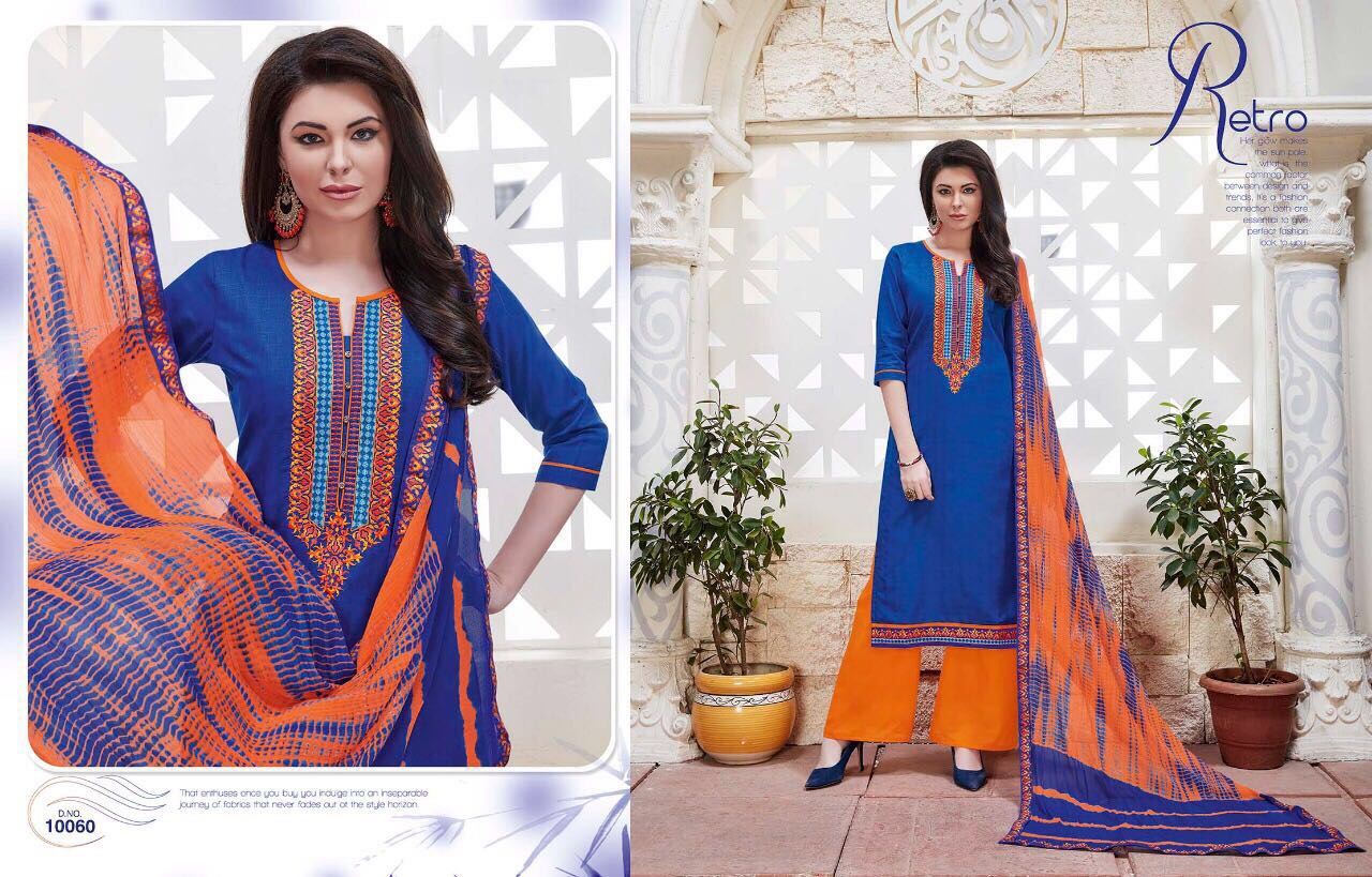 Anardana Vol-2 By Kalasth Lifestyle 10051 To 10060 Series Indian Beautiful Colorful Designer Embroidered Casual Wear And Occasional Wear Cambric Cotton Jacquard Dresses At Wholesale Price