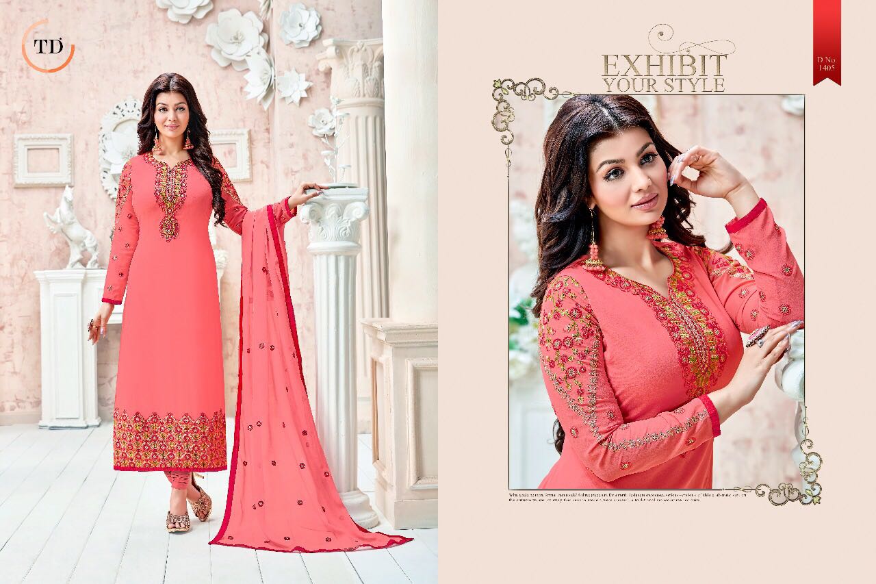 Ayeshaa By Tanu Designer 1401 To 1406 Series Beautiful Designer Colorful Stylish Party Wear & Occasional Wear Georgette Dresses At Wholesale Price