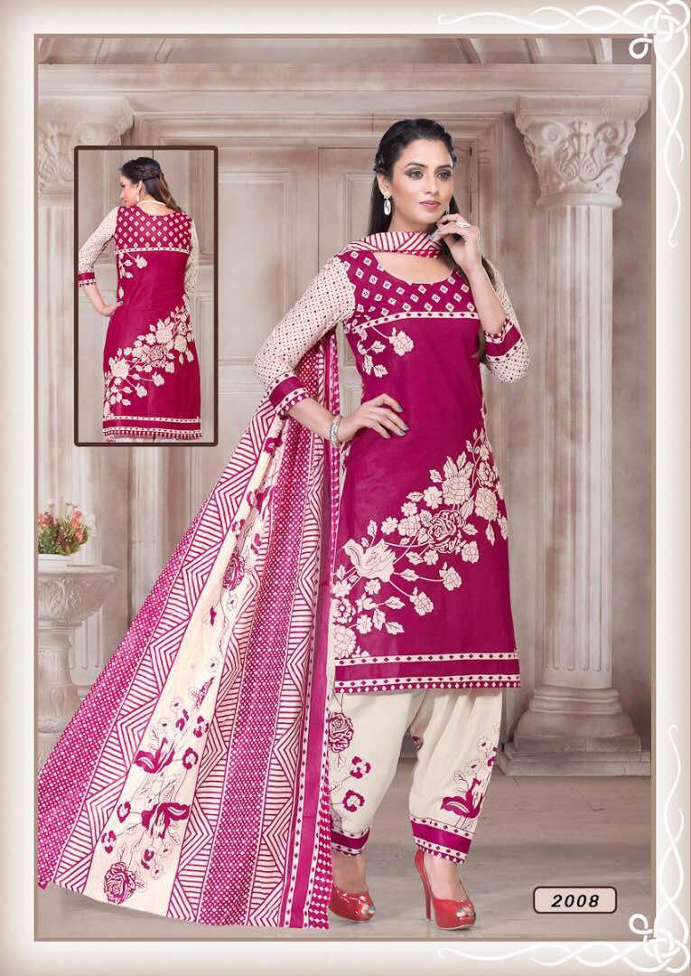 Bulbul 2001 To 2012 Series By Meenaxi Beautiful Colourful Stylish Fancy Pretty Party Wear Casual Wear Occasional Wear Printed Unstitch Cotton Dresses At Wholesale Price