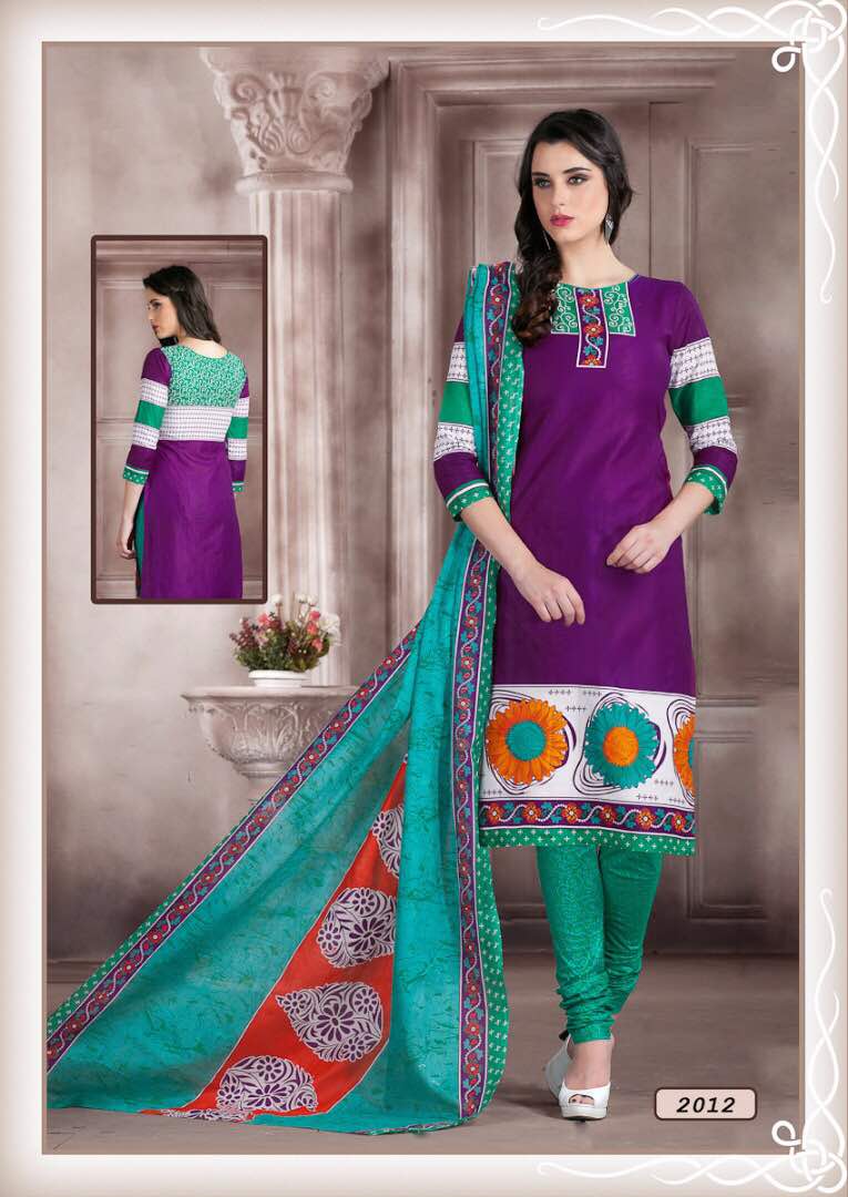 Bulbul 2001 To 2012 Series By Meenaxi Beautiful Colourful Stylish Fancy Pretty Party Wear Casual Wear Occasional Wear Printed Unstitch Cotton Dresses At Wholesale Price
