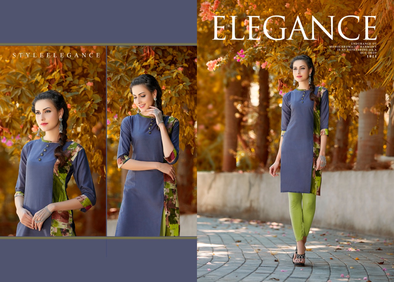 Crystal By Sweety Fashion 1001 To 1012 Series Stylish Beautiful Designer Colorful Casual Wear & Ready To Wear Cambric Cotton Kurtis At Wholesale Price