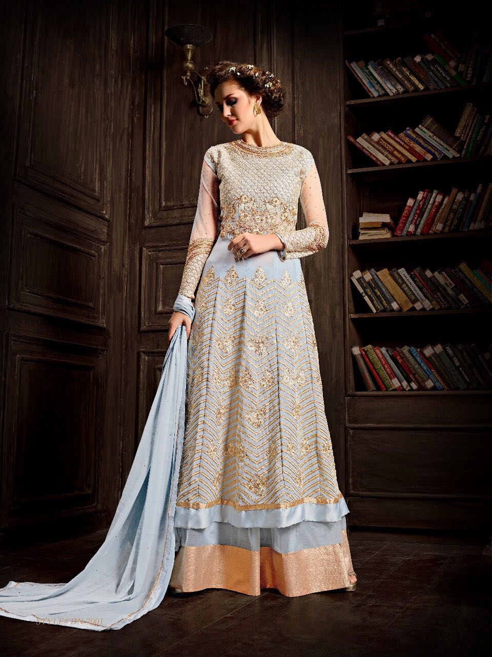 Crystina By Fashid Wholesale Special 2028 To 2034 Series Stylish Designer Beautiful Embroidered Traditional Party Wear & Occasional Wear Georgette Dresses At Wholesale Price