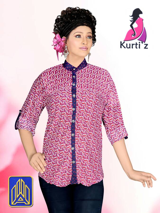 Cute Lady-1 01 To 04 Series By Kurti Z Beautiful Coolourful Stylish Fancy Pretty Party Wear Casual Wear Occasional Wear Printed Reyon Kurti At Wholesale Price