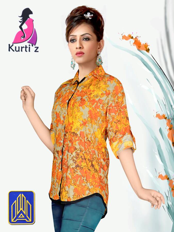 Cute Lady-1 01 To 04 Series By Kurti Z Beautiful Coolourful Stylish Fancy Pretty Party Wear Casual Wear Occasional Wear Printed Reyon Kurti At Wholesale Price