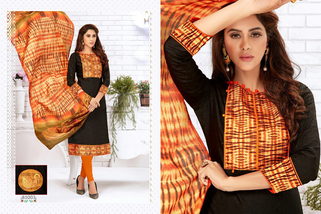 Digital World Vol-85 By B.g. Impex 85001 To 85010 Series Beautiful Colorful Stylish Fancy Casual Wear & Ethnic Wear Mumbai Jacquard Printed Dresses At Wholesale Price