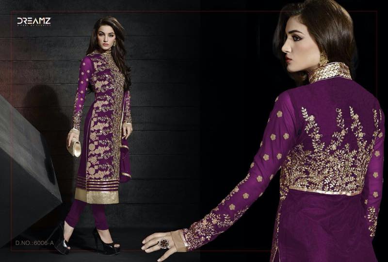 Dreamz 6006 Series By Dreamz Beautiful Colorful Stylish Embroidered Party Wear Occasional Wear & Party Wear Dresses At Wholesale Price