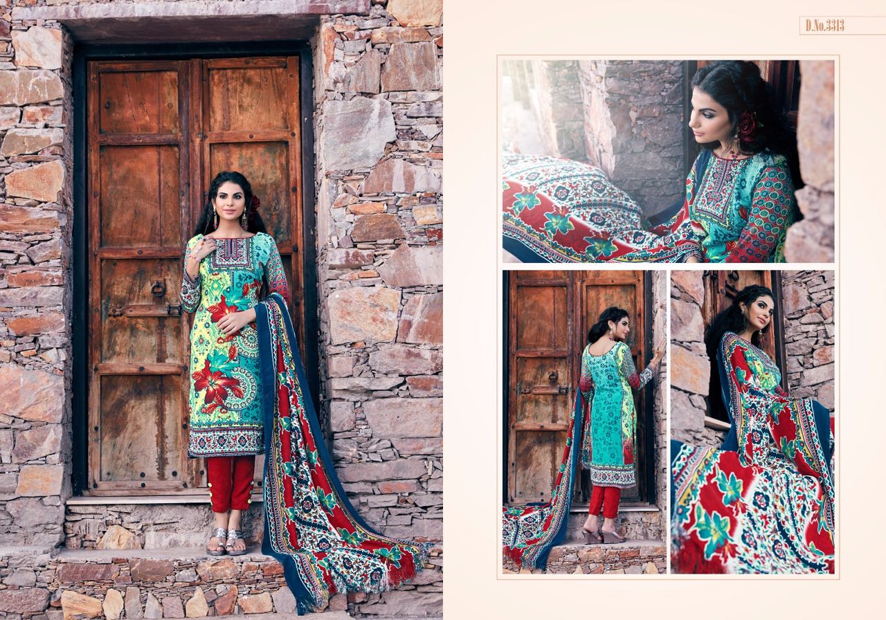 Ealina Vol-1 By Fashid Wholesale 3310 To 3319 Series Beautiful Stylish Designer Floral Digital Printed Casual Wear Winter Wear Pashmina Dresses At Wholesale Price