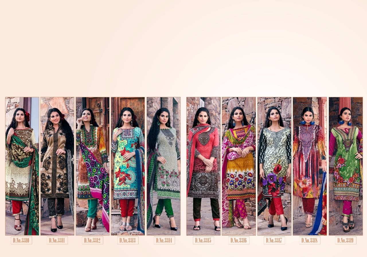 Ealina Vol-1 By Fashid Wholesale 3310 To 3319 Series Beautiful Stylish Designer Floral Digital Printed Casual Wear Winter Wear Pashmina Dresses At Wholesale Price