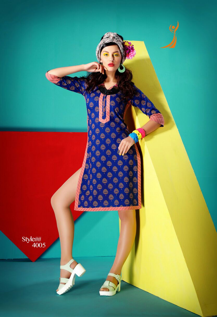 Fashion Filler Vol-4 By Peehu 4001 To 4012 Series Western Beautiful Colourful Stylish Designer Printed Casual Wear Lawn Cotton Kurtis At Wholesale Price