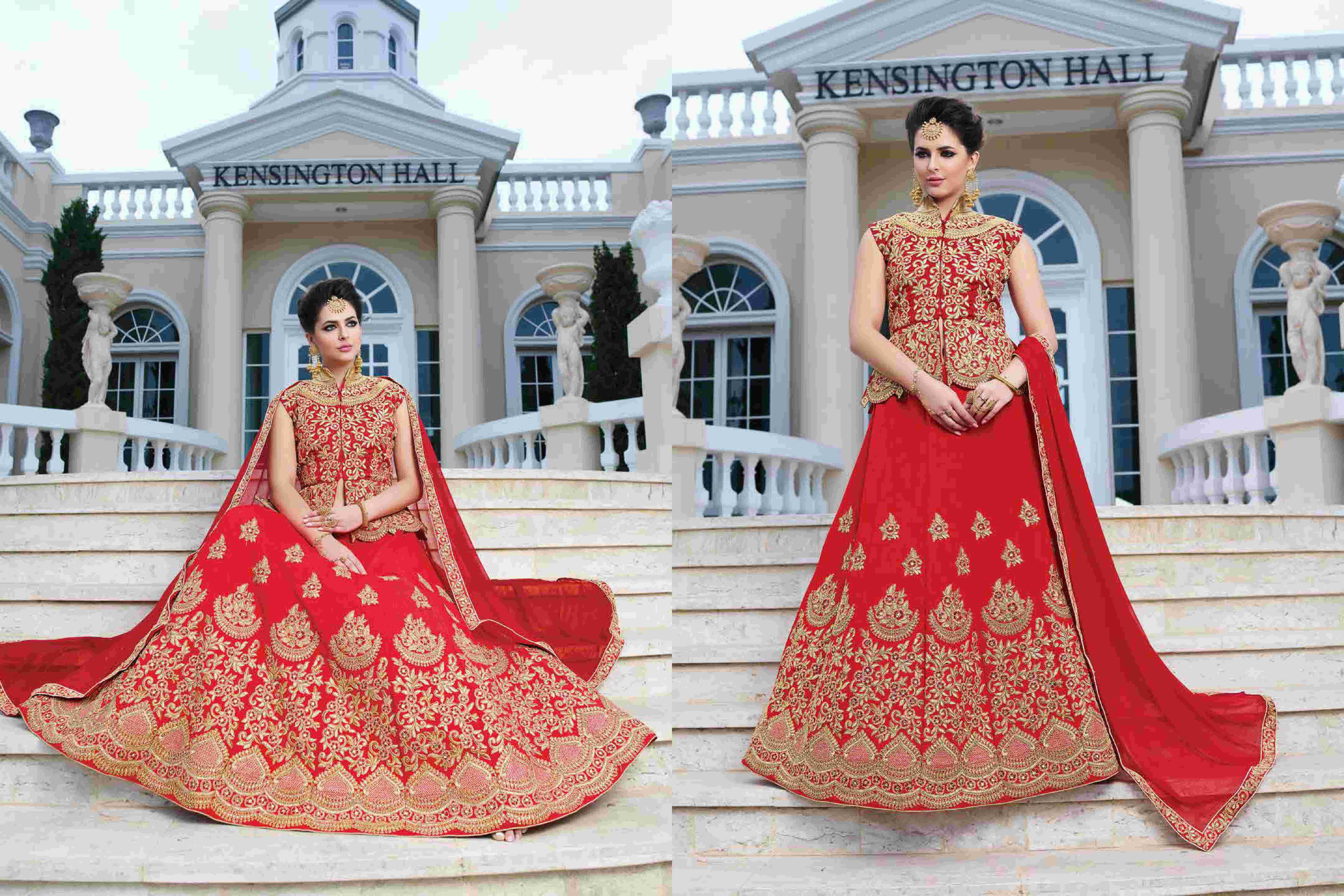 Fashion Sutra By Riddhoo Fashion 10611 To 10618 Series Designer Wedding Collection Beautiful Stylish Fancy Colorful Party Wear & Occasional Wear Georgette Embroidered Lehengas At Wholesale Price
