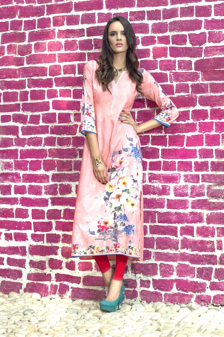 Feminista Urbanari By Arena Fashion101 To 107 Series Beautiful Colourful Stylish Party Wear Casual Wear Occasional Wear Printed Reyon Kurties At Wholesale Price