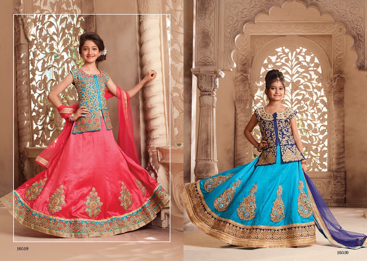 Fusion By Riddhoo Fashion 10511 To 10522 Series Beautiful Colorful Fancy Party Wear & Occasional Wear Georgette Lehengas At Wholesale Price