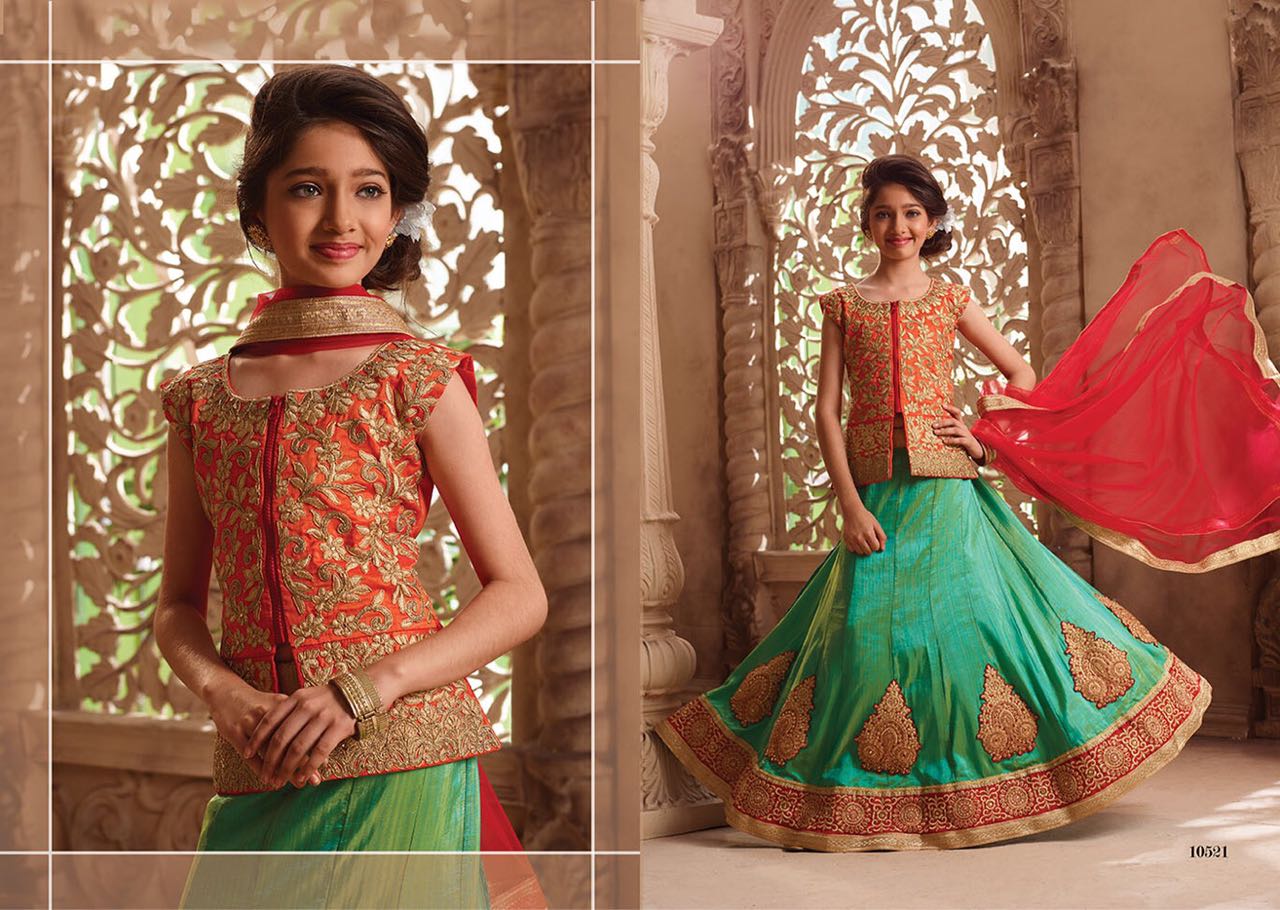 Fusion By Riddhoo Fashion 10511 To 10522 Series Beautiful Colorful Fancy Party Wear & Occasional Wear Georgette Lehengas At Wholesale Price