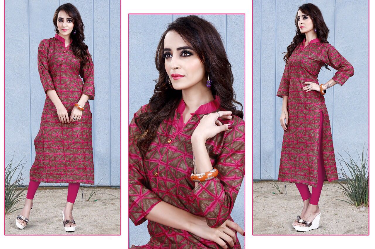 Glorious By Jugnii 01 To 08 Series Beautiful Colorful Fancy Stylish Casual Wear & Ready To Wear Pure Cambric Cotton Printed Kurtis At Wholesale Price