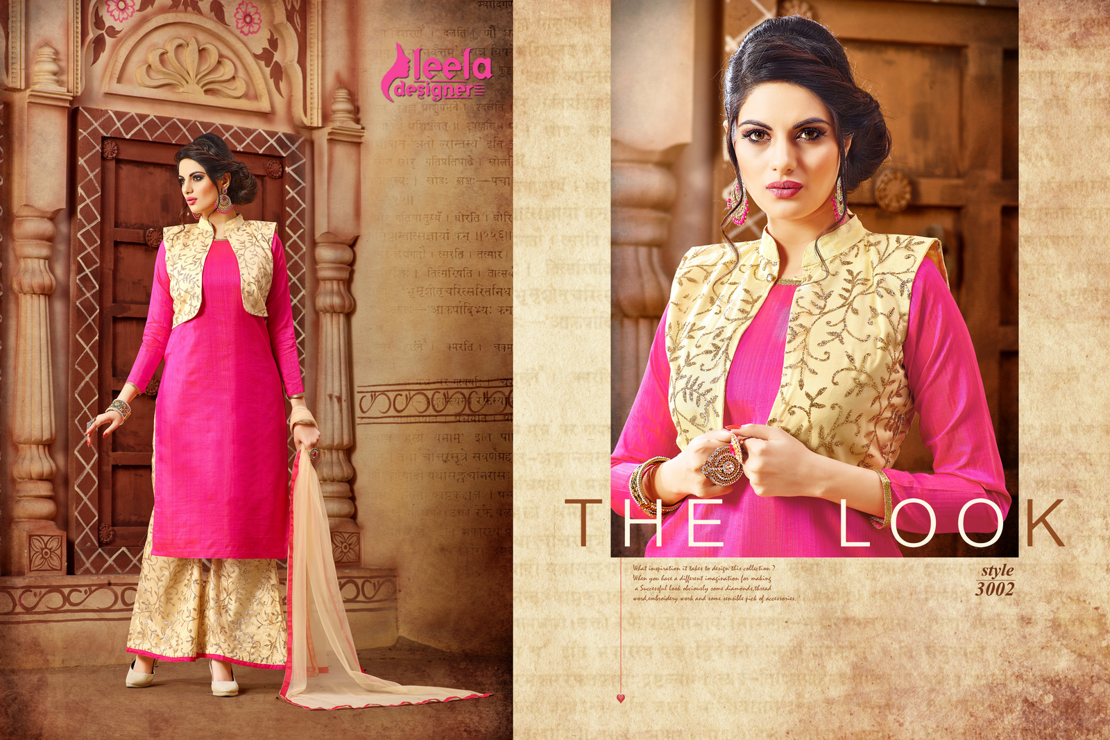 Leela Designer-3 3001 To 3004 Series By Leela Designer Beautiful Colorful Pretty Party Wear Occasional Wear Ethnic Wear Printed Silk Dresses At Wholesale Price