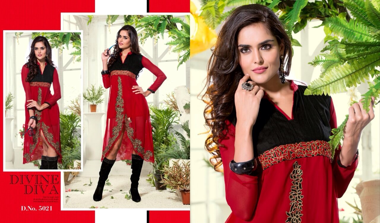 Levisha 5013 To 5022 Series By M.pankaj Fashion Western Beautiful Stylish Designer Embroidered Party Wear Georgette Kurtis At Wholesale Price