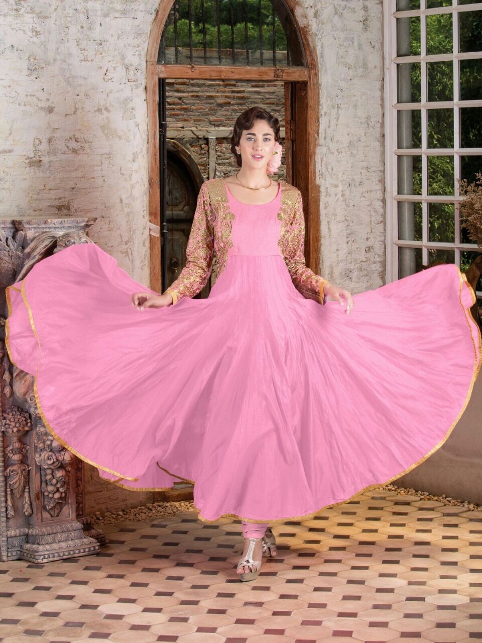 Levisha Colours By M.pankaj Fashion Beautiful Colourful Stylish Designer Embroidered Party Wear Georgette Dresses At Wholesale Price