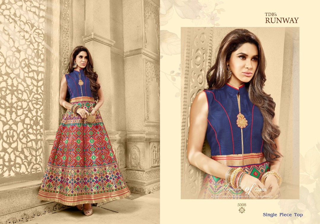 Mehjbin Vol-5 By Swarn Pankh 5008 To 5013 Series Indian Designer Beautiful Colorful Occasional Wear Pure Banarasi Jacquard Embroidered Kurtis At Wholesale Price