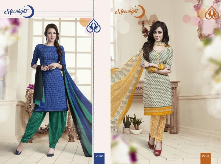 Moonlight 2001 To 2016 Series By Anmol Tex Beautiful Colorful Stylish Pretty Party Wear Occasional Wear Casual Wear Printed Dresses At Wholesale Price