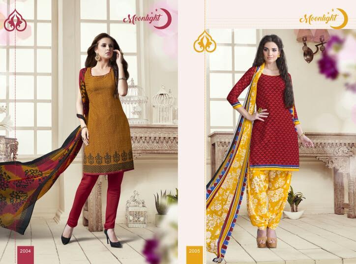 Moonlight 2001 To 2016 Series By Anmol Tex Beautiful Colorful Stylish Pretty Party Wear Occasional Wear Casual Wear Printed Dresses At Wholesale Price