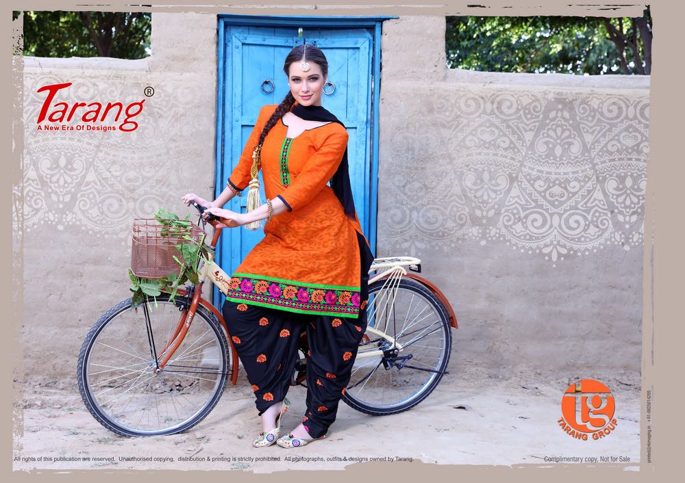 Nach Baliye By Tarang 101 To 110 Series Patiyala Suits Stylish Colorful Beautiful Fancy Party Wear & Ethnic Wear Brasso Cotton Dresses At Wholesale Price