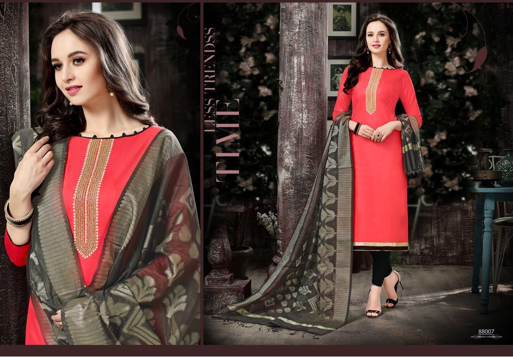 Naysa By Assian Art 88001 To 88010 Series Beautiful Stylish Colorful Fancy Party Wear & Ethnic Wear Glace Satin Dresses At Wholesale Price