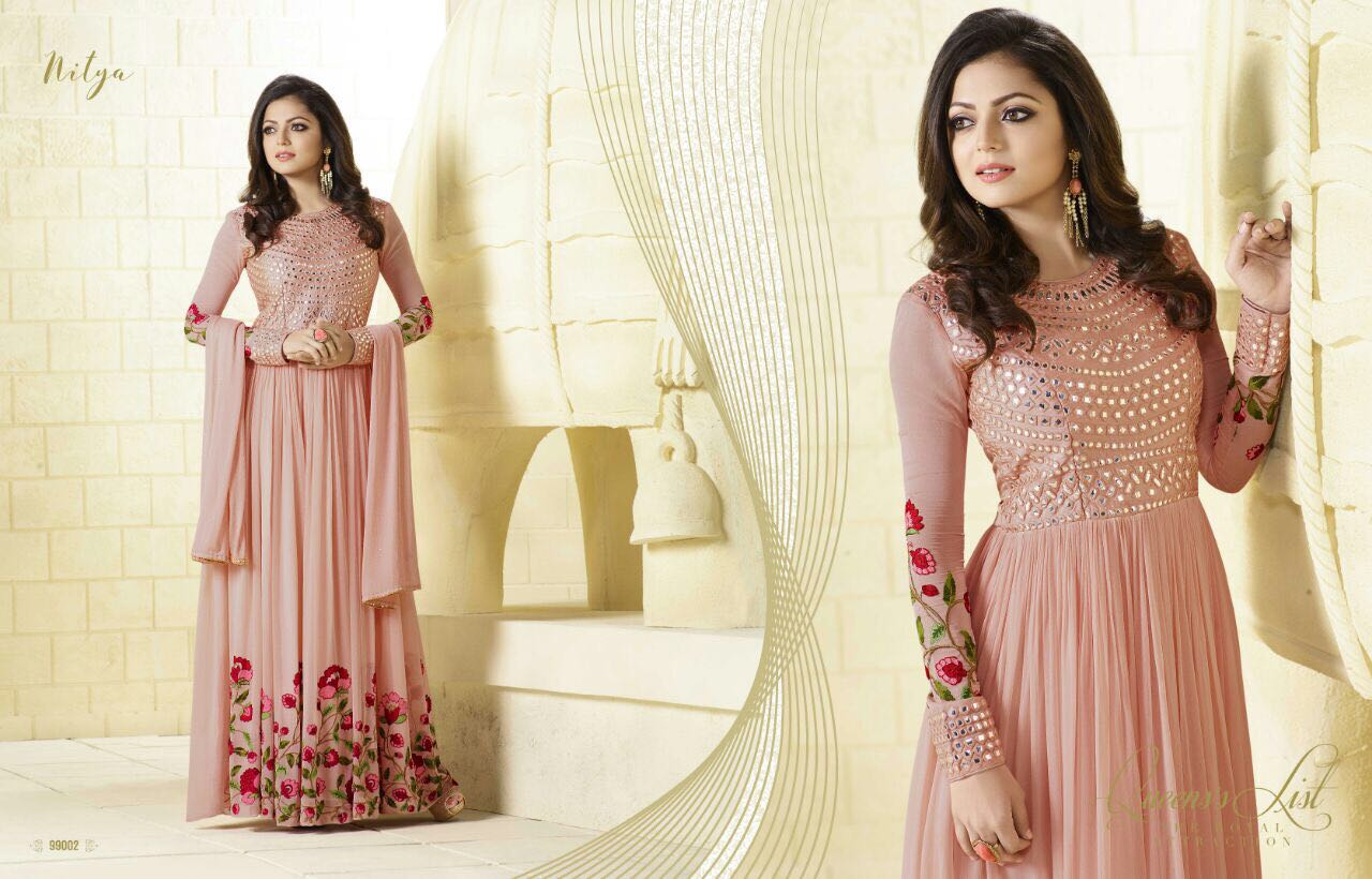 Nitya Vol 99 Nx By Lt Fabrics Bollywood Stylish Designer Heavy Embroidered Party Wear Occasional Wear Ethnic Wear Georgette Dresses At Wholesale Price
