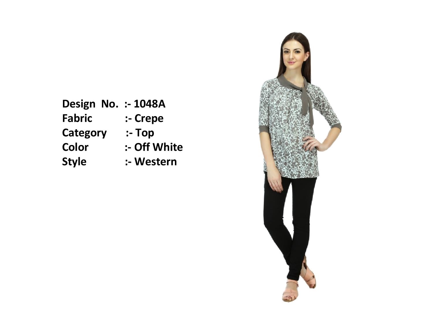Oovao Vol 1 Rp Trendz Western Beautiful Stylish Designer Ready To Wear Casual Wear Western Tops At Wholesale Price