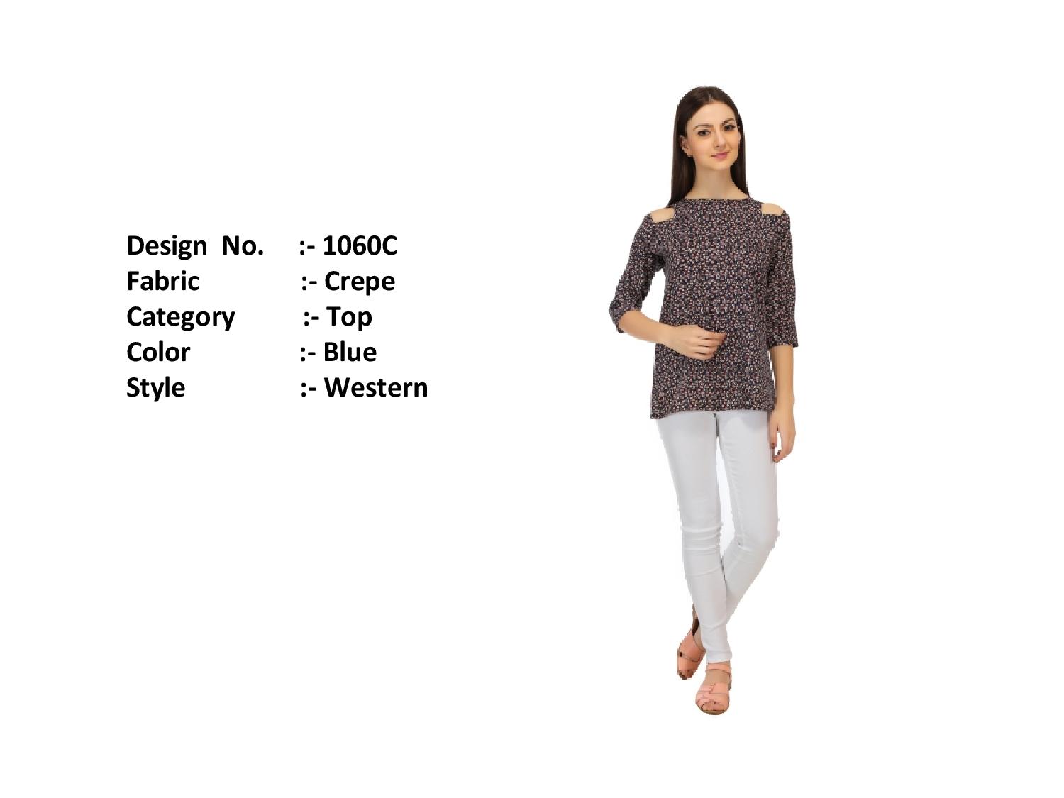 Oovao Vol 1 Rp Trendz Western Beautiful Stylish Designer Ready To Wear Casual Wear Western Tops At Wholesale Price