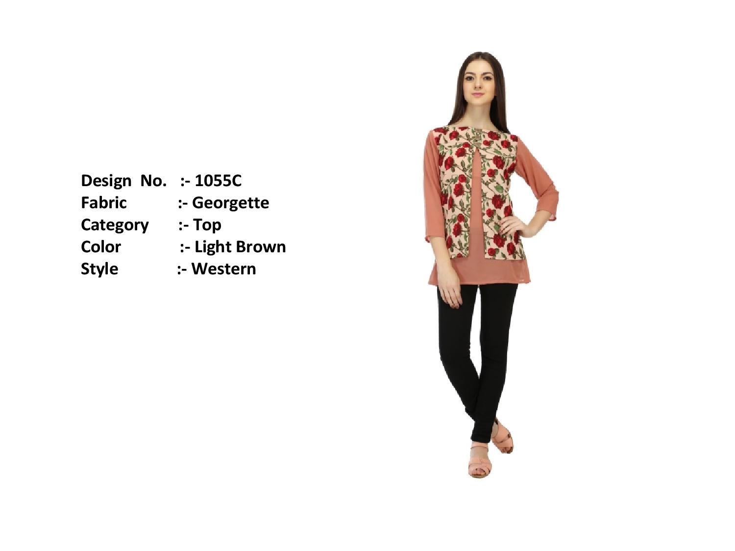 Oovao Vol 1 Rp Trendz Western Beautiful Stylish Designer Ready To Wear Casual Wear Western Tops At Wholesale Price