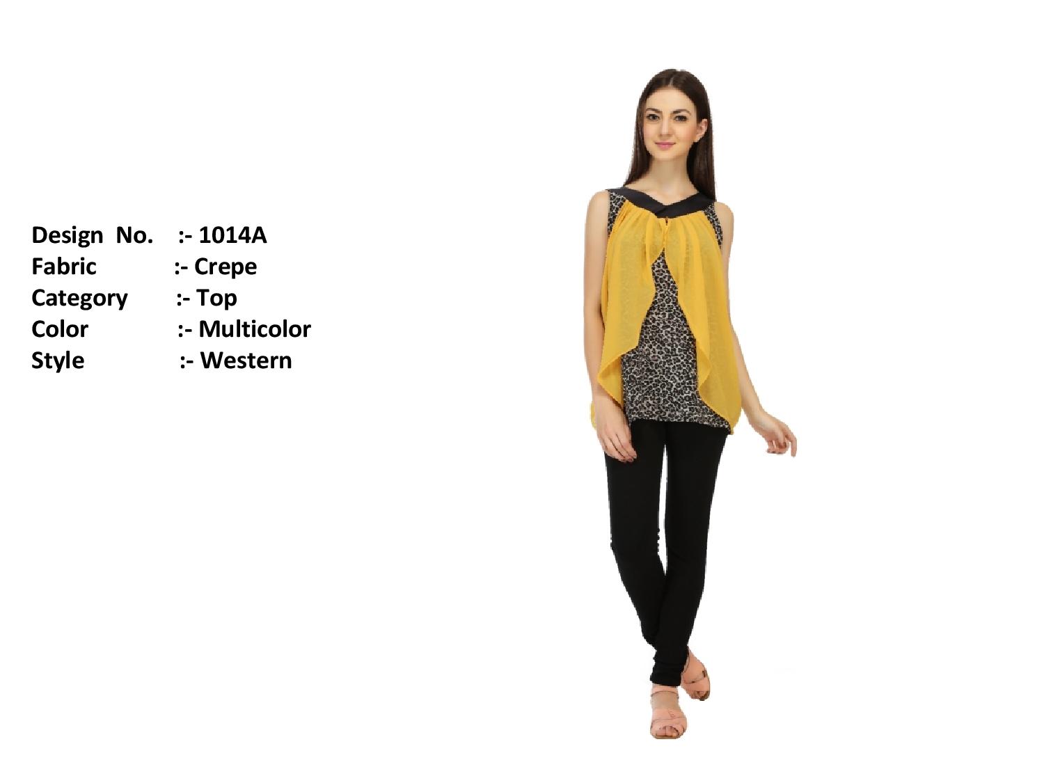 Oovao Vol 2 By Rp Trendz Western Beautiful Stylish Designer Ready To Wear Casual Wear Western Tops At Wholesale Price