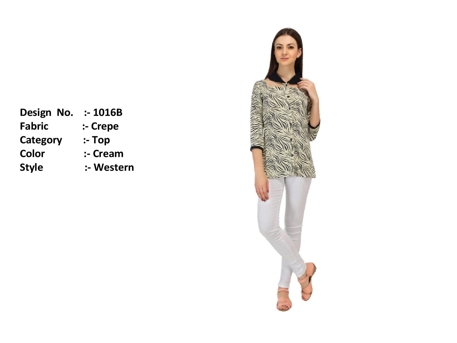 Oovao Vol 2 By Rp Trendz Western Beautiful Stylish Designer Ready To Wear Casual Wear Western Tops At Wholesale Price
