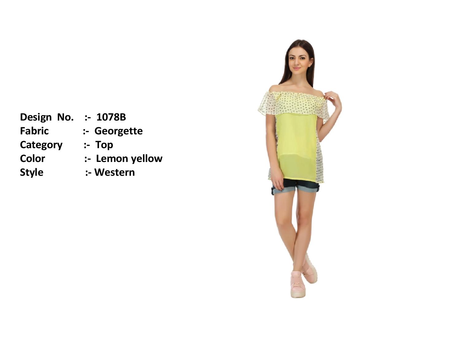 Oovao Vol 3 By Rp Trendz Western Beautiful Stylish Designer Ready To Wear Casual Wear Western Tops At Wholesale Price