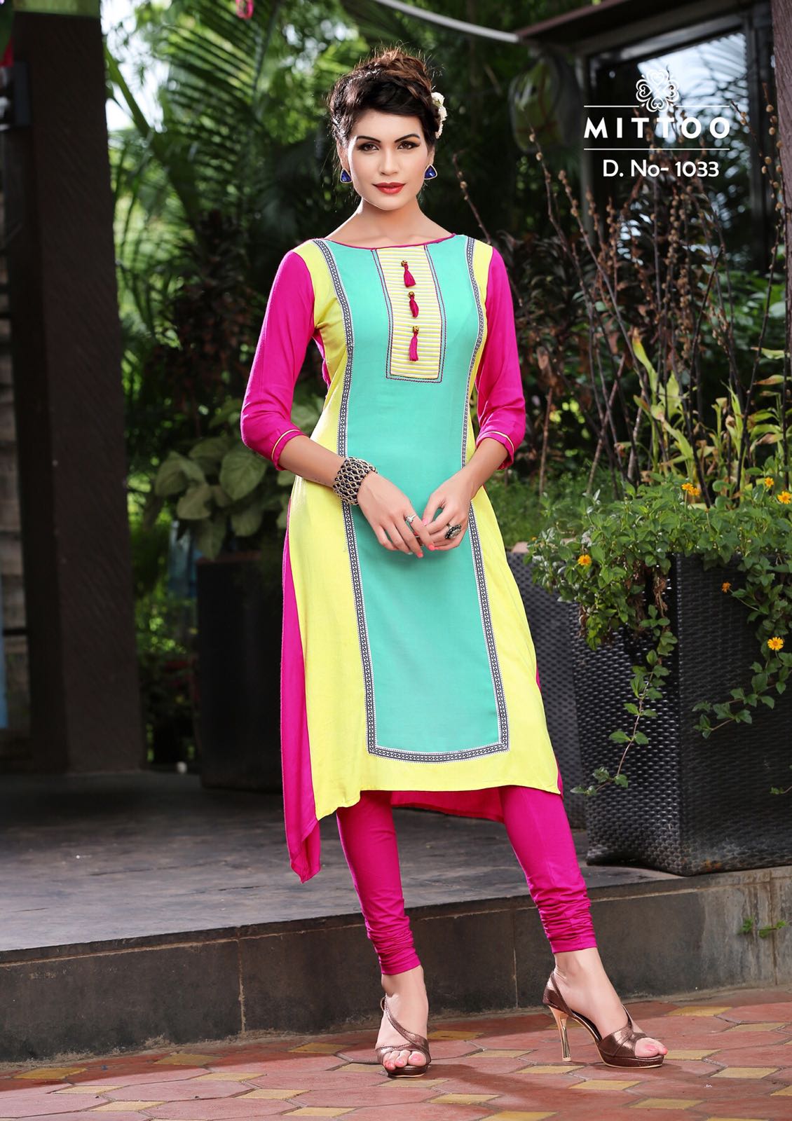 Palak By Mitoo 1027 To 1034 Series Beautiful Colorful Fancy Stylish Casual Wear & Ethnic Wear Rayon Printed Kurtis At Wholesale Price