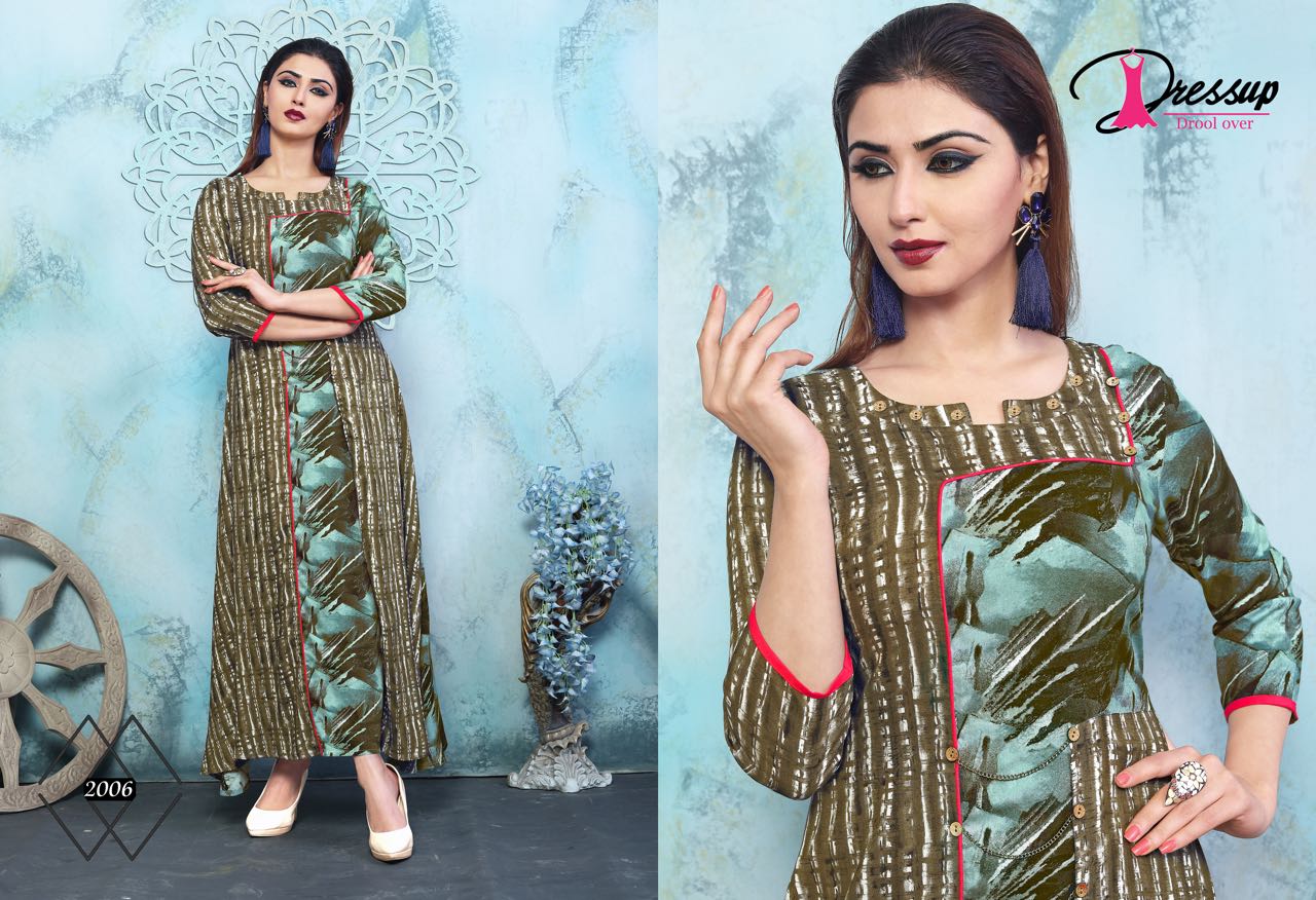 Princess Vol-2 By Dress Up 2001 To 2007 Series Designer Beautiful Fancy Colorful Party Wear & Ethnic Wear Royal Rayon Printed Kurtis At Wholesale Price