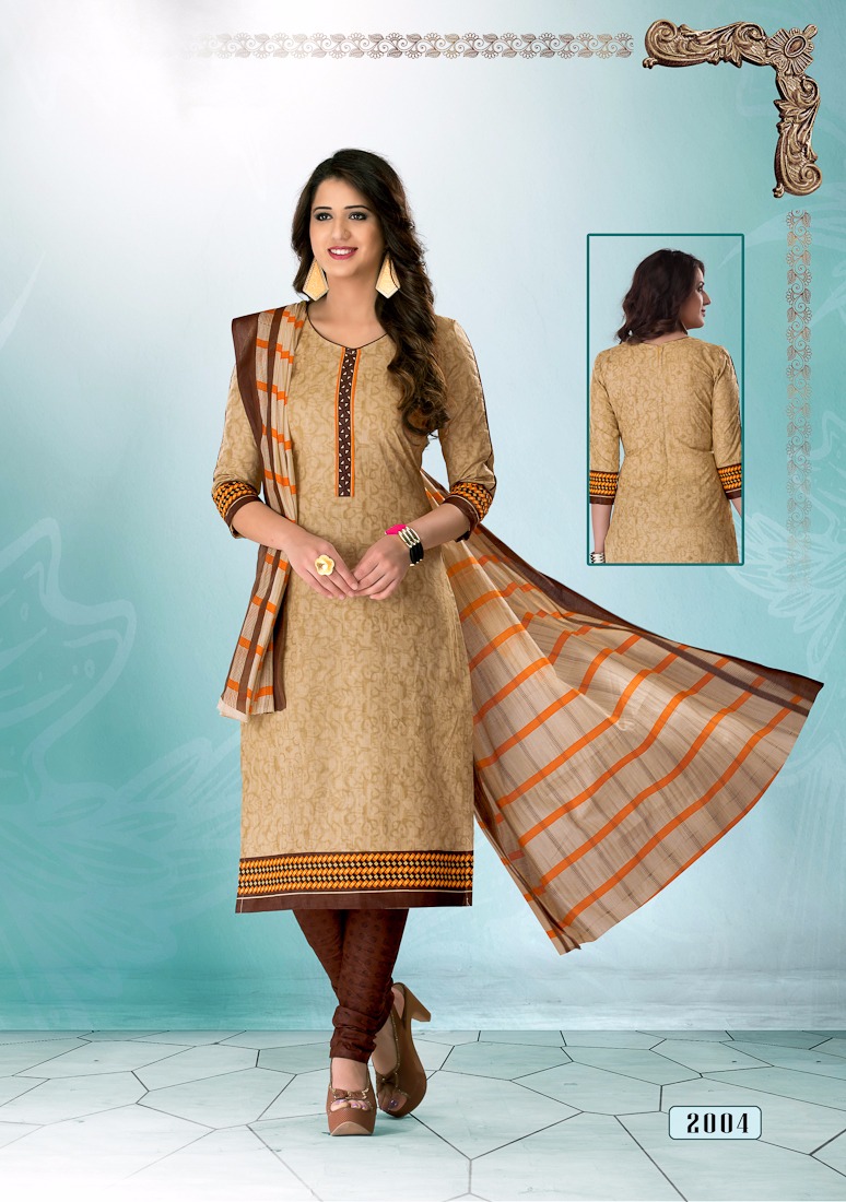 Priyanjali Vol-2 By Meenaxi 2001 To 2011 Series Colorful Beautiful Stylish Printed Casual Wear Cotton Un-stitched Dresses At Wholesale Price