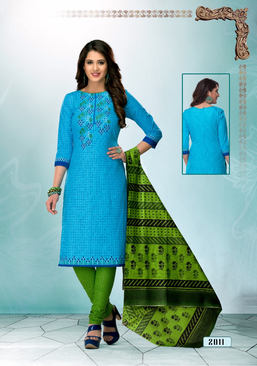 Priyanjali Vol-2 By Meenaxi 2001 To 2011 Series Colorful Beautiful Stylish Printed Casual Wear Cotton Un-stitched Dresses At Wholesale Price