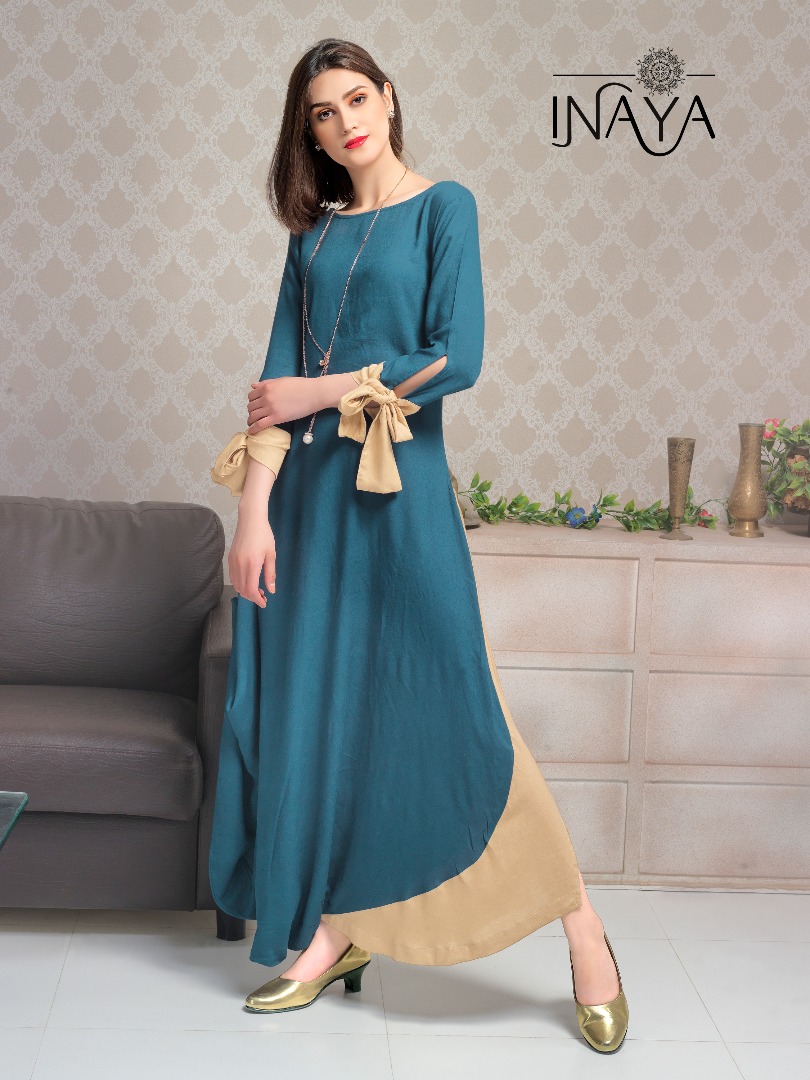 Inaya kurti outlet gown