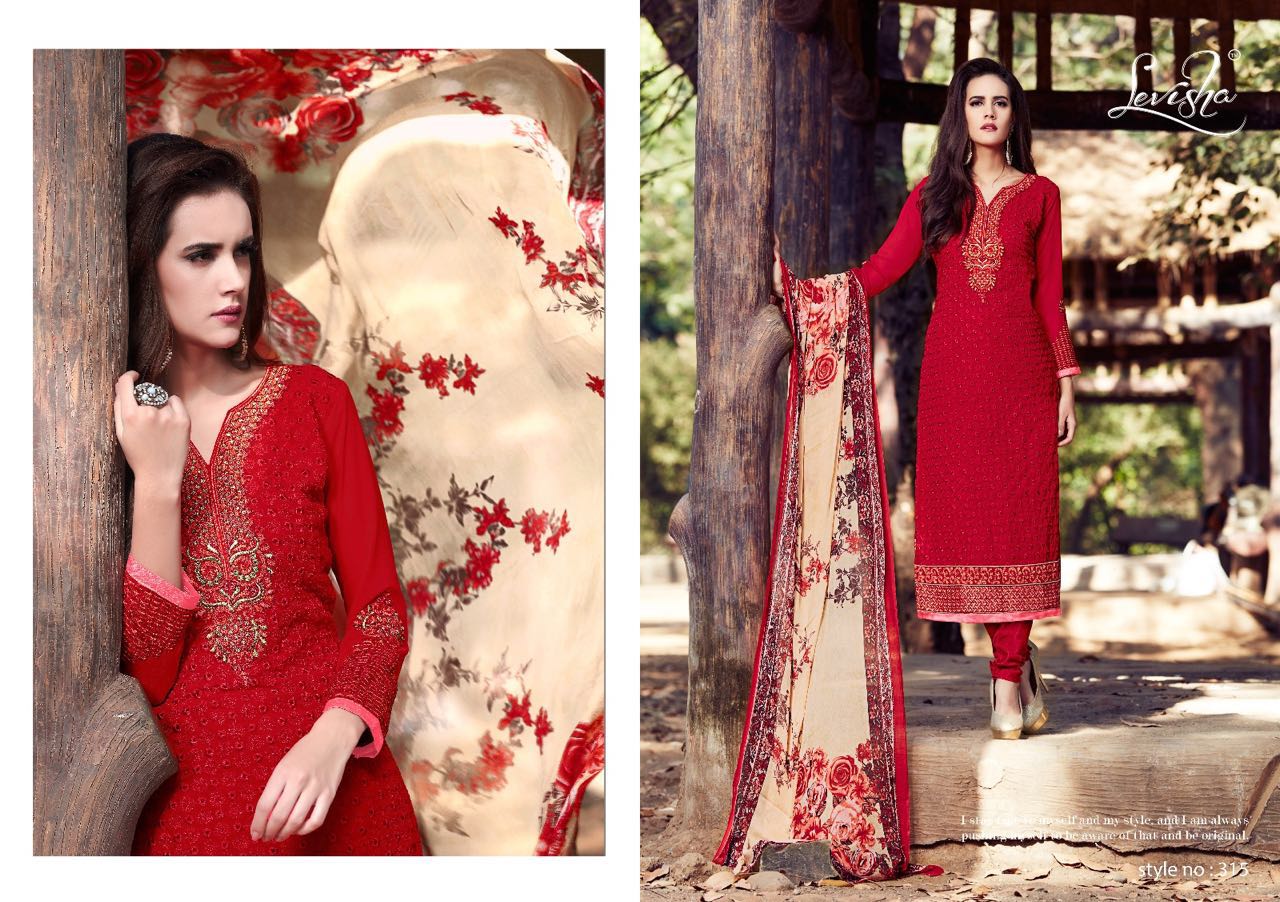 Reflection By M.pankaj Fashion 313 To 320 Series Indian Ethnic Beautiful Stylish Designer Embroidered Party Wear Georgette Dresses At Wholesale Price