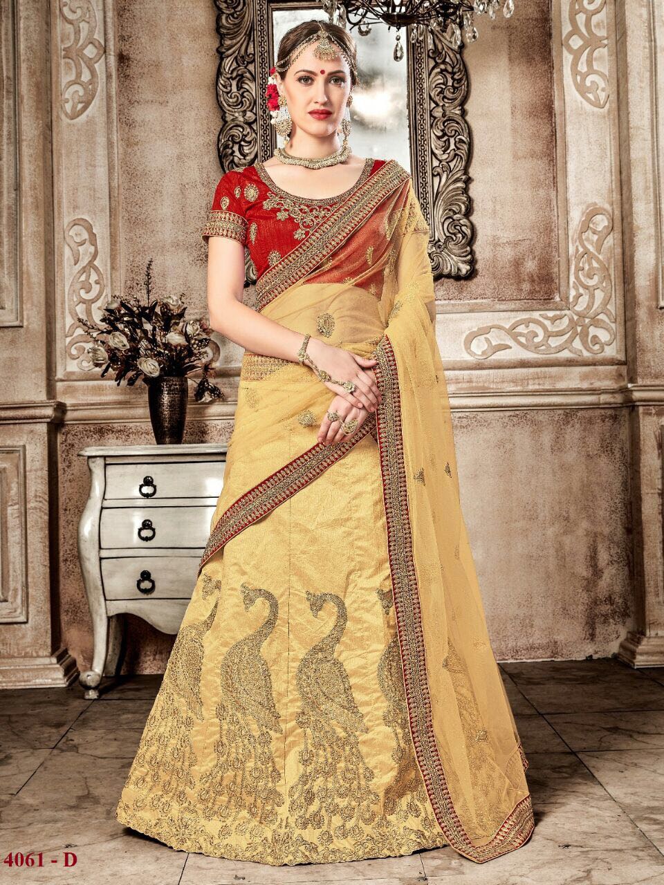 Rinky Lehenga Colours By Rinky 4059-a To 4063-h Series Indian Designer Beautiful Colorful Fancy Occasional Wear & Party Wear Bangalori Silk Lehengas At Wholesale Price