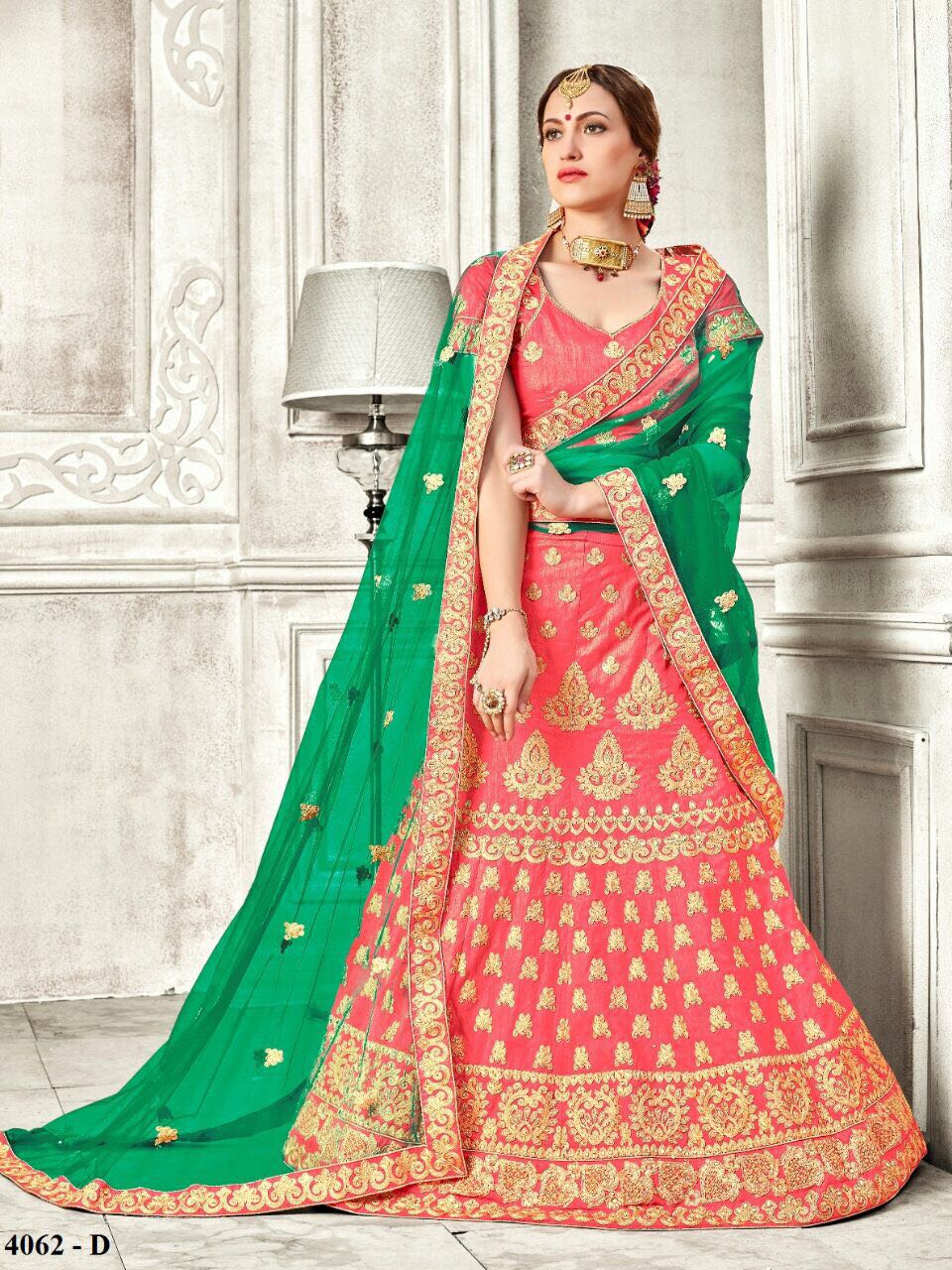 Rinky Lehenga Colours By Rinky 4059-a To 4063-h Series Indian Designer Beautiful Colorful Fancy Occasional Wear & Party Wear Bangalori Silk Lehengas At Wholesale Price