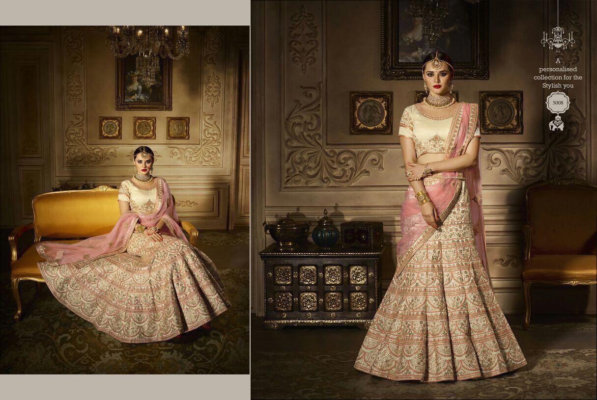 Royal Touch By Zikkra 5001 To 5011 Series Designer Beautiful Wedding Collection Occasional Wear & Party Wear Velvet & Bangalori Silk Lehengas At Wholesale Price