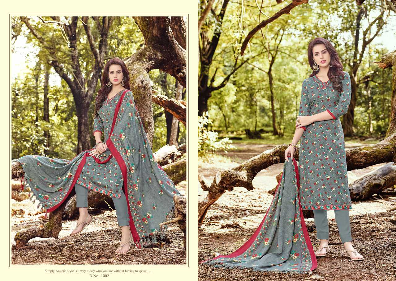 Sahira By K.vidhan Creation 1001 To 1006 Series Beautiful Pashmina Pakistani Suits With Embroidery & Print Colorful Party Wear & Occasional Wear Dobi Pashmina Dresses At Wholesale Price