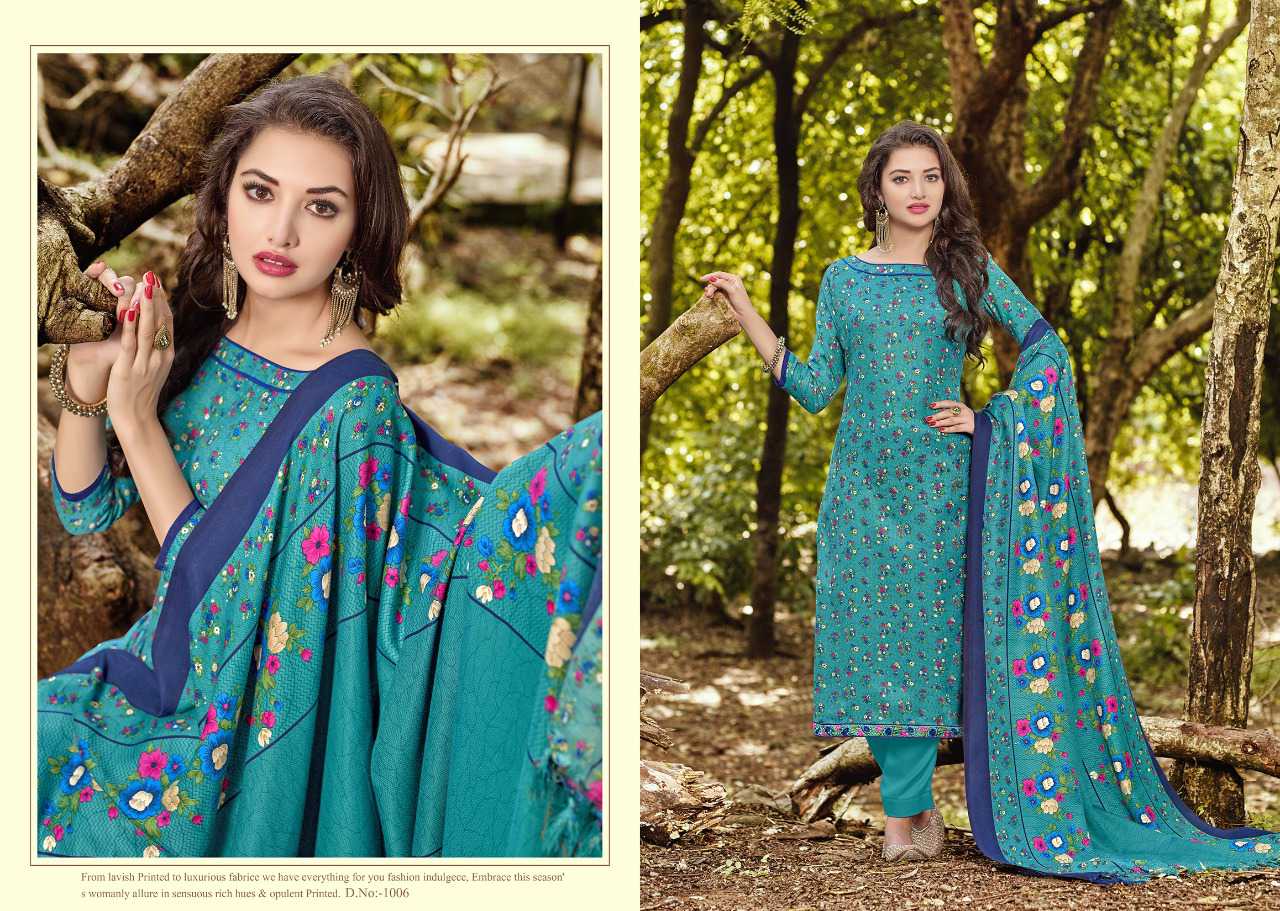 Sahira By K.vidhan Creation 1001 To 1006 Series Beautiful Pashmina Pakistani Suits With Embroidery & Print Colorful Party Wear & Occasional Wear Dobi Pashmina Dresses At Wholesale Price