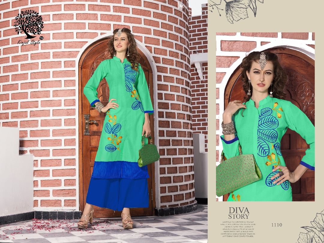 Sakhi By Kinjal Style 1101 To 1111 Series Fancy Stylish Designer Casual Wear And Occasional Wear Cotton Kurtis At Wholesale Price