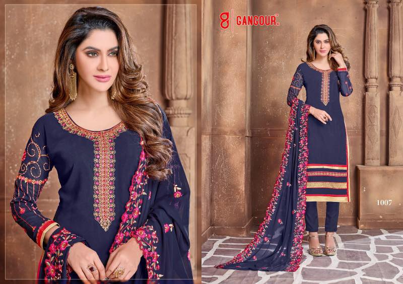 Sakina 1001 To 1007 Series By One Choice Beautiful Embroidered Stylish Fancy Colorful Pretty Party Wear Occasional Wear Casual Wear Printed Dresses At Wholesale Price